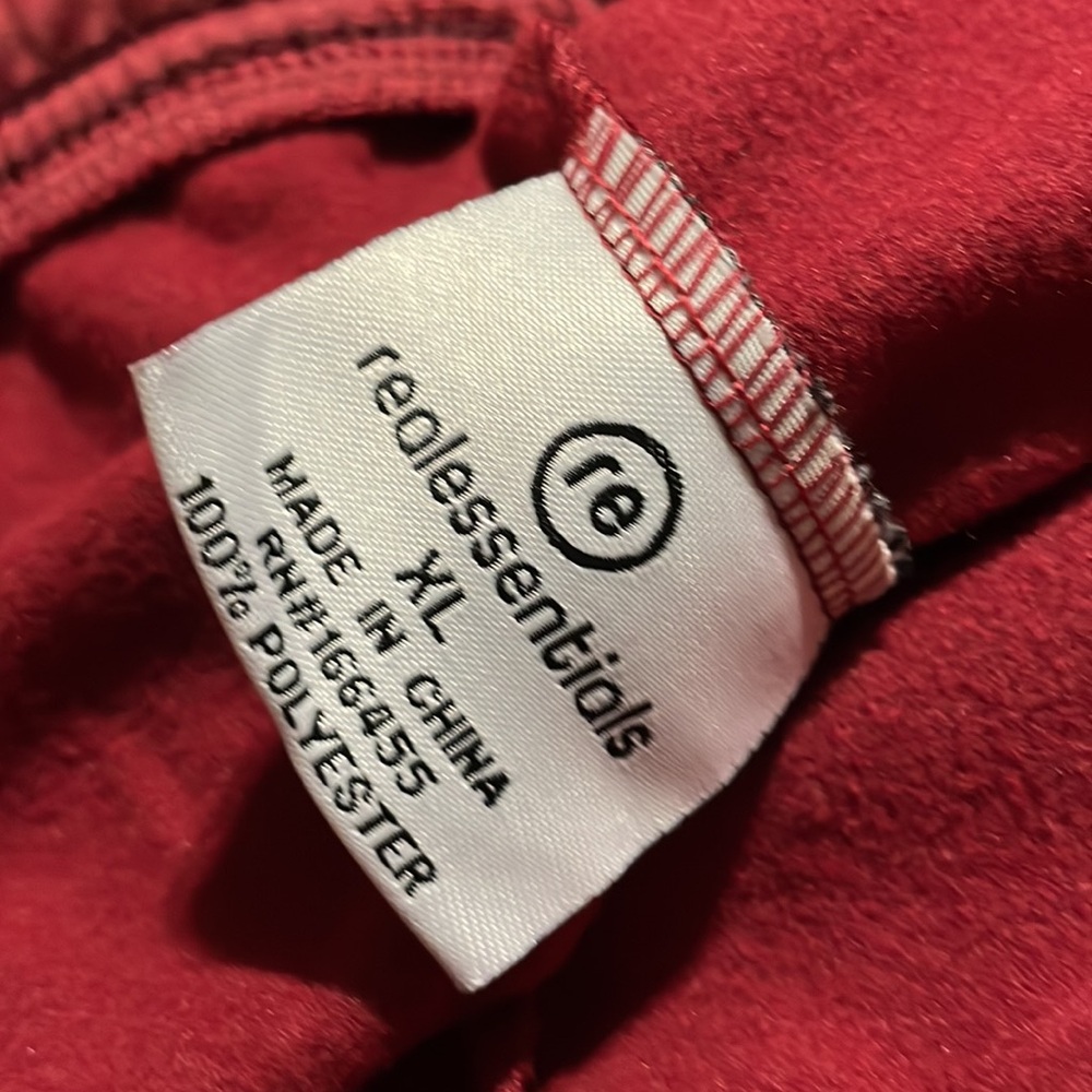Real Essentials Maroon Track Pants - Picture 8 of 9